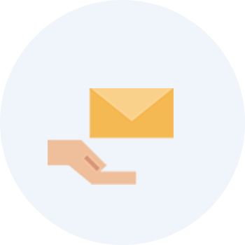 ご案内の受領（通知・連絡）