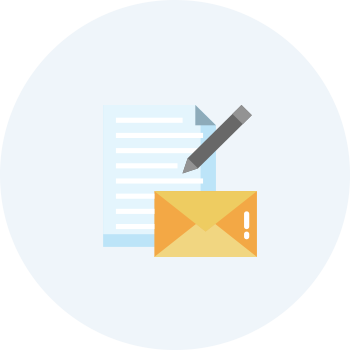 手続きの意思確認・必要書類のご送付